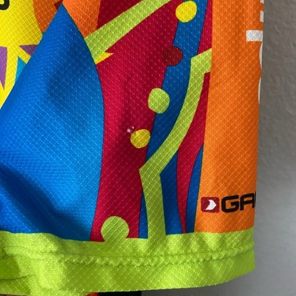 Louis Garneau Cycling Jersey Vibrant Abstract Sporty Outdoors Unisex L-M, XXL-F